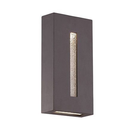 DWELED Tao 12in LED Indoor and Outdoor Wall Light 3000K in Bronze WS-W53